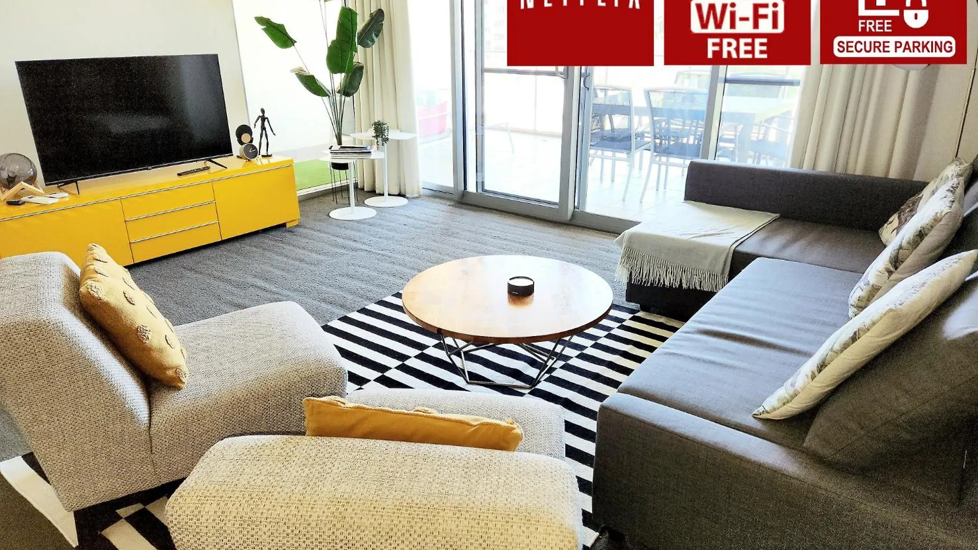 Apartmán 2Bdrm Skyline Views - Prime For River, Waca, Optus Stadium Perth