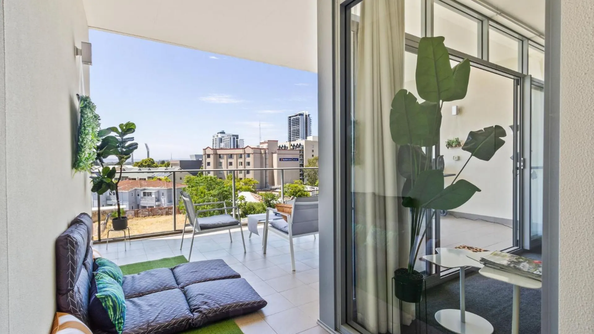 Apartmán 2Bdrm Skyline Views - Prime For River, Waca, Optus Stadium Perth Austrálie